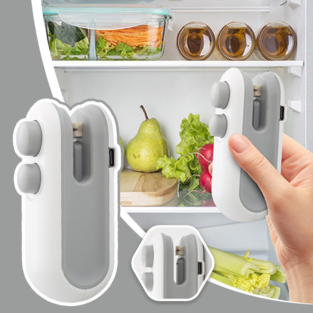 Food Vacuum Sealer Machine - Mesin Penyegel Mini Portabel Magnetik dengan