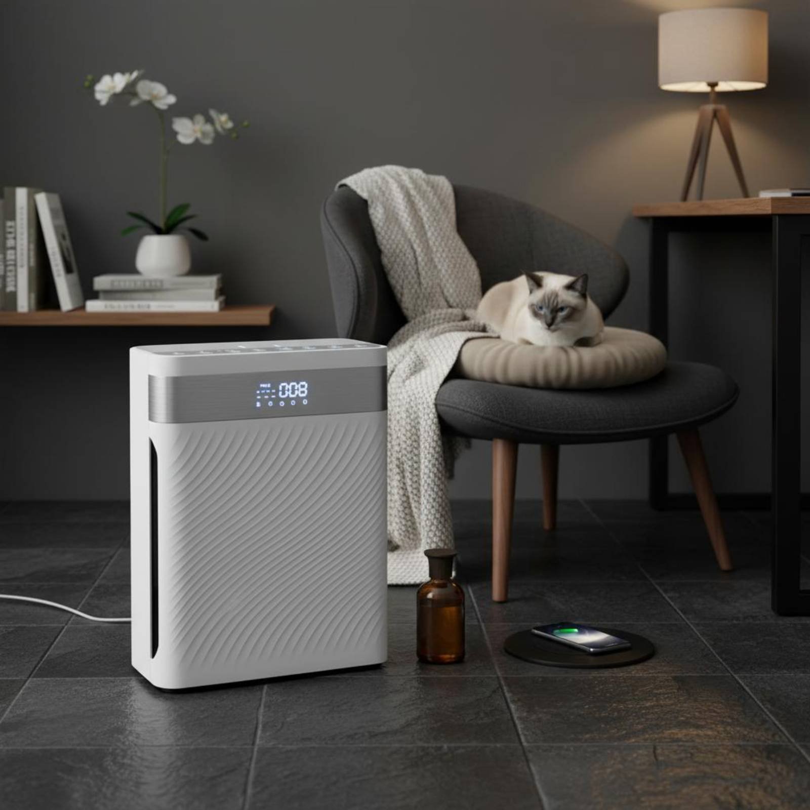 Home Appliances - Pembersih Udara Hewan Peliharaan Penghisap Kuat