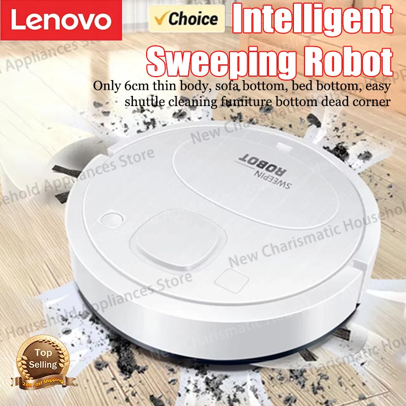 Small Appliances - Lenovo Robot Penyapu Cerdas Baru Mesin