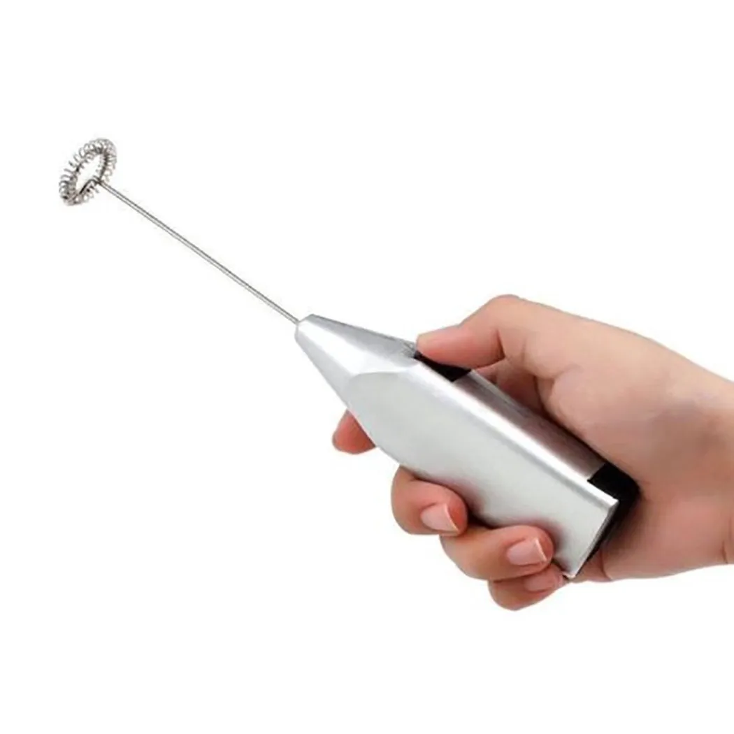 Electric Milk Frother Handheld - Pengocok Telur Listrik, Alat Rumah Tangga