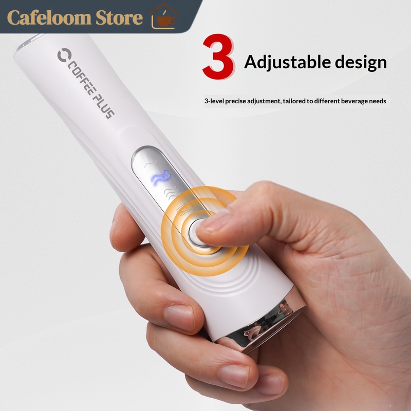 Coffee Plus, Alat Pembuat Buih - Electric Milk Frother Handheld ulasan dan harga