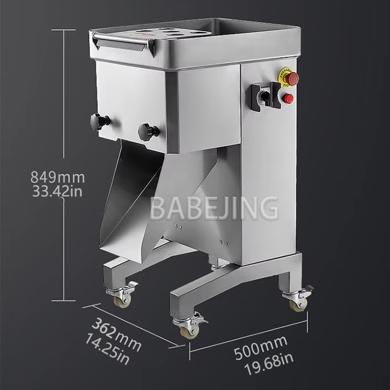 Pemotong Daging Elektrik denga - Automatic Meat Slicer Home ulasan dan harga