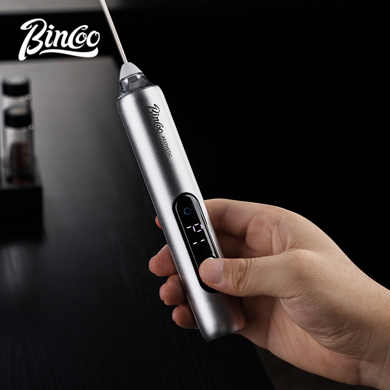 Bincoo Pengocok Susu Digital y - Electric Milk Frother Handheld ulasan dan harga