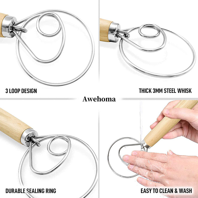 Pengaduk adonan Denmark tangan - Immersion Hand Blender Set ulasan dan harga