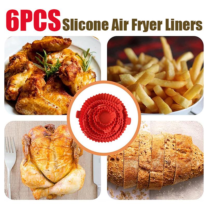 Alas Silikon untuk Air Fryer,  - Air Fryer Silicone Pot Liner ulasan dan harga