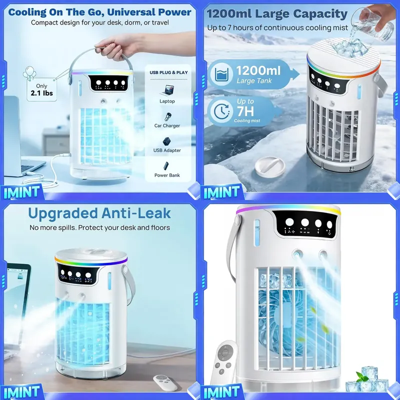 Kipas AC Portabel, Pendingin U - Air Conditioners ulasan dan harga