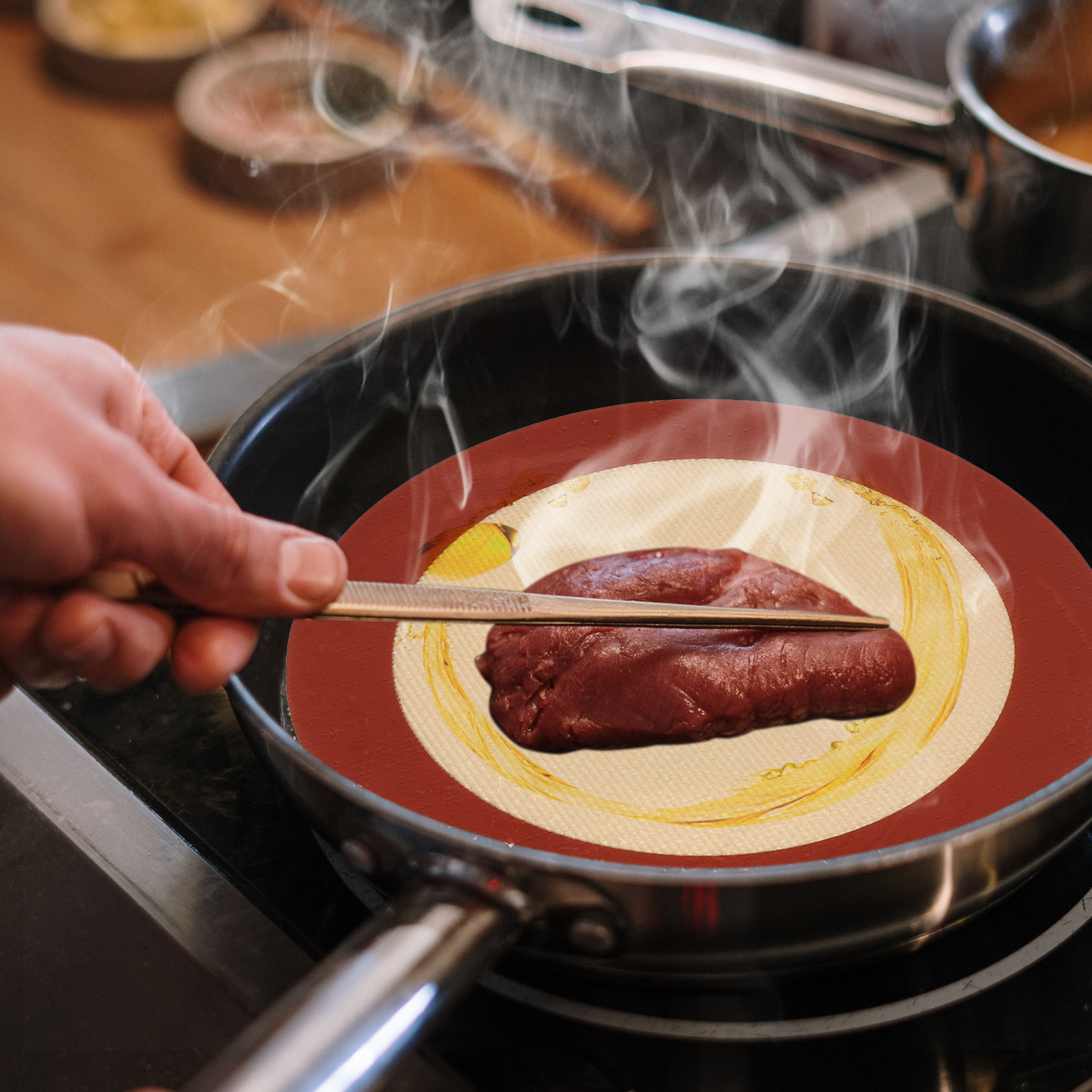 Alas Silikon 8 Inci untuk Peng - Air Fryer Silicone Pot Liner ulasan dan harga