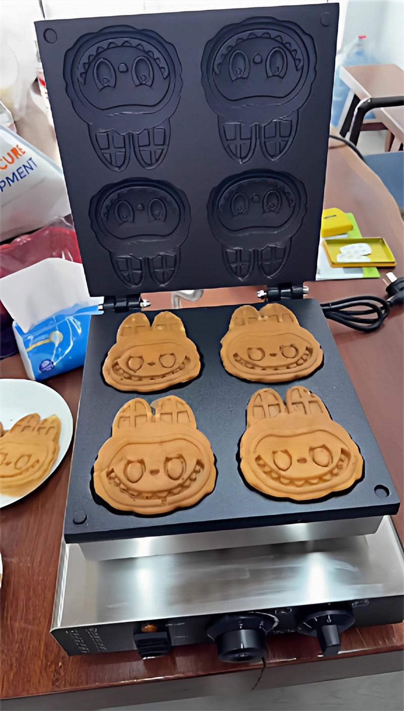 Mesin Pembuat Waffle Bentuk Ka - Mini Waffle Maker Machine ulasan dan harga