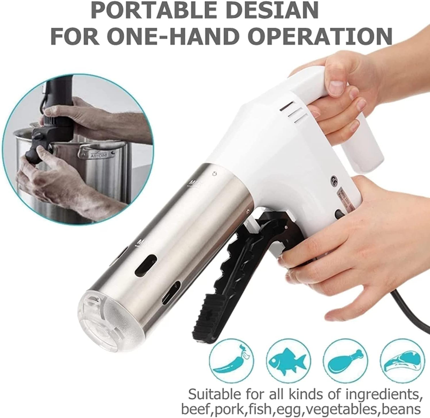Mesin Sous Vide SmartChef 1800 - Digital Sous Vide Precision Cooker ulasan dan harga