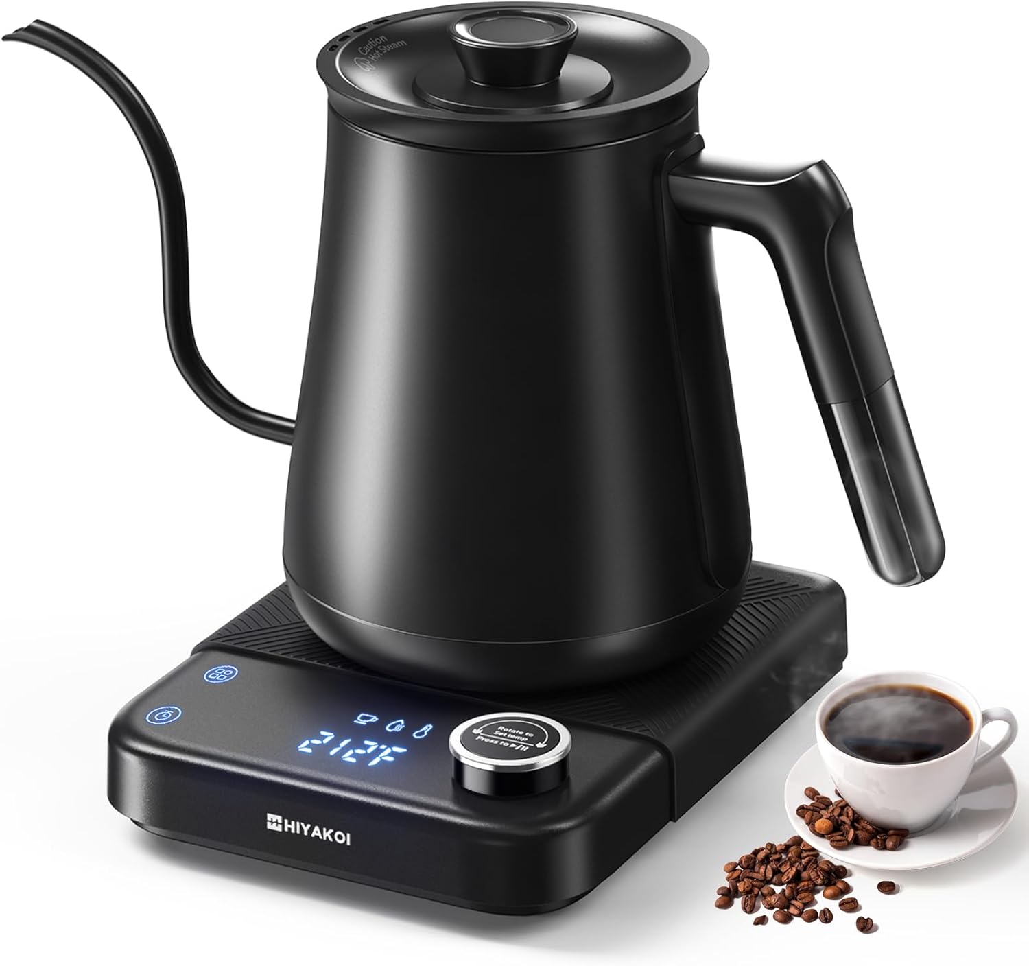 Ketel Listrik Gooseneck dengan - Electric Kettle Temperature Control ulasan dan harga
