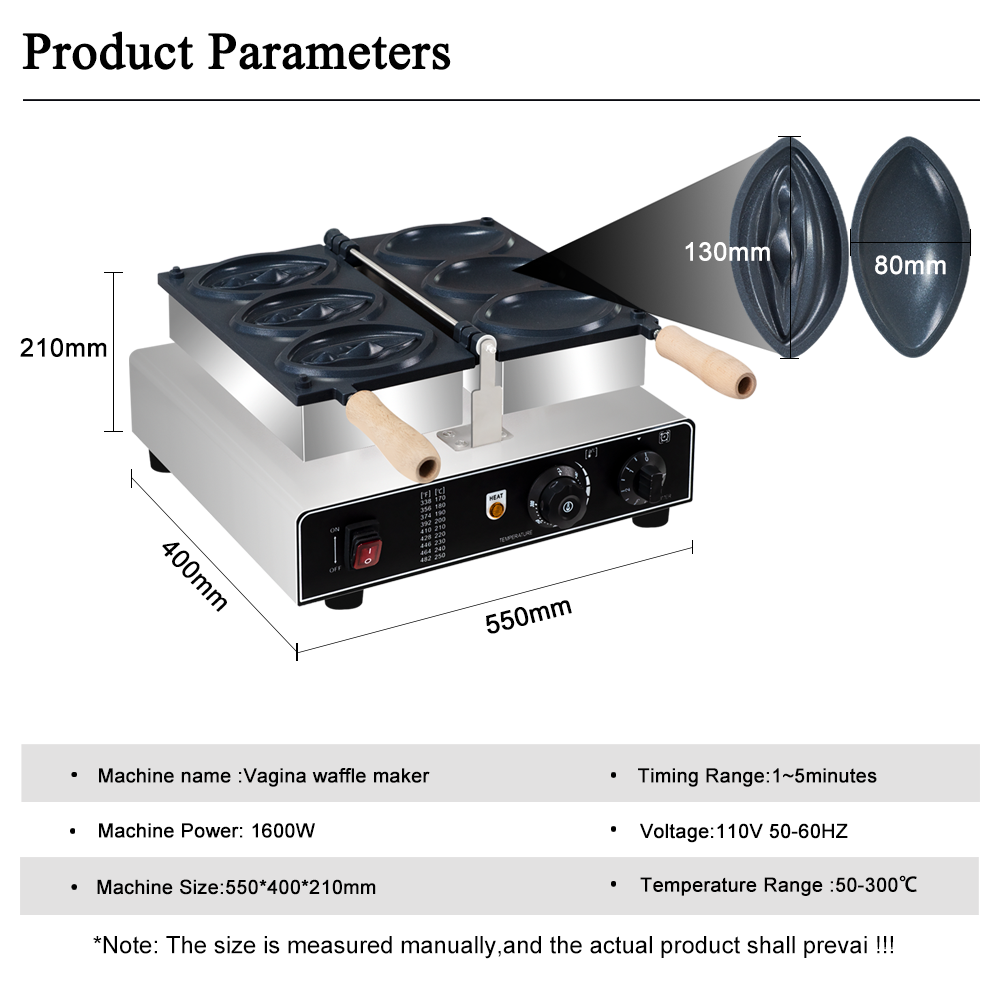 Pembuat Waffle 220V Komersial  - Mini Waffle Maker Machine ulasan dan harga