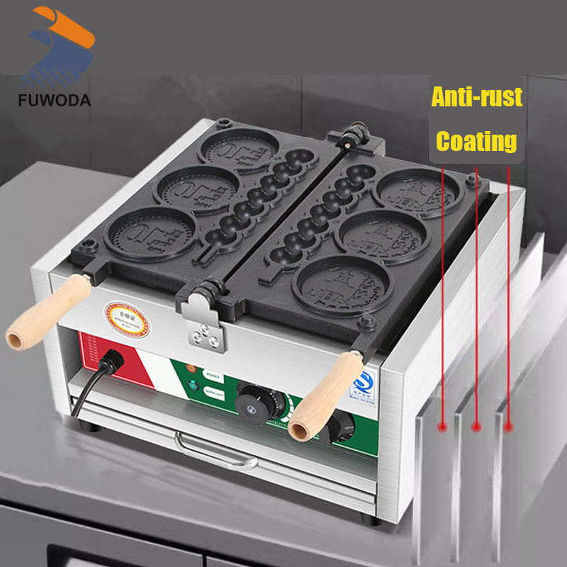 Mesin Waffle Koin Emas Keju Be - Mini Waffle Maker Machine ulasan dan harga