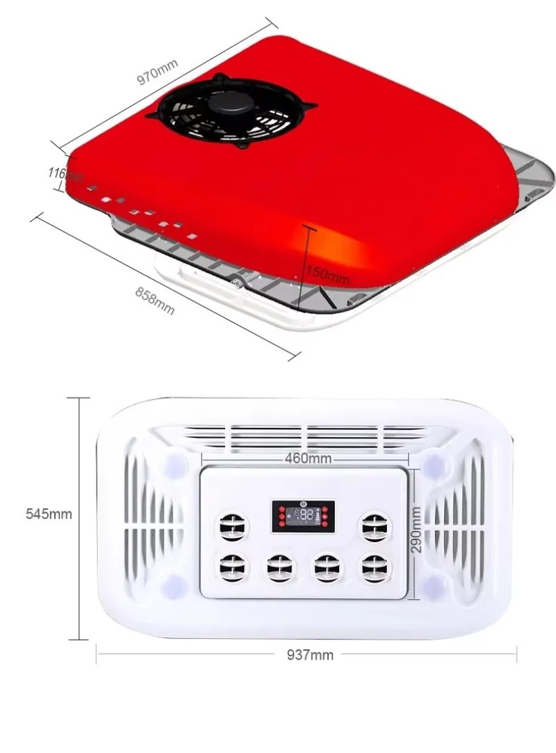 AC Atap RV 12v 24v AC Truk AC  - Air Conditioners ulasan dan harga