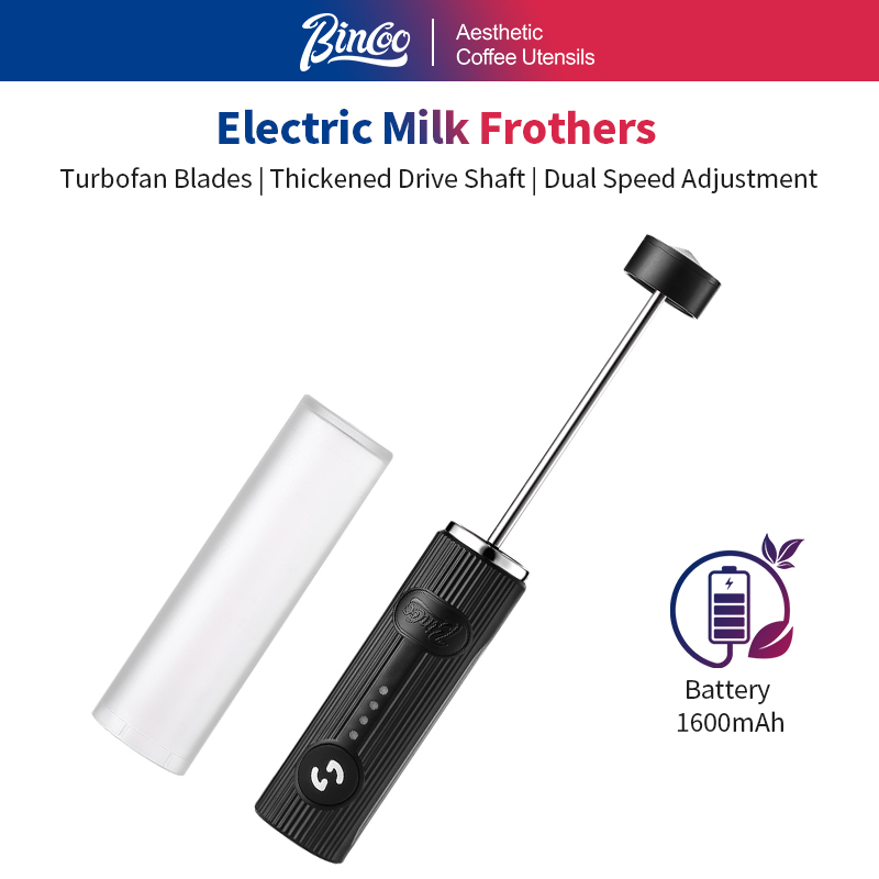 BINCOO Pengocok Kopi Elektrik  - Electric Milk Frother Handheld ulasan dan harga