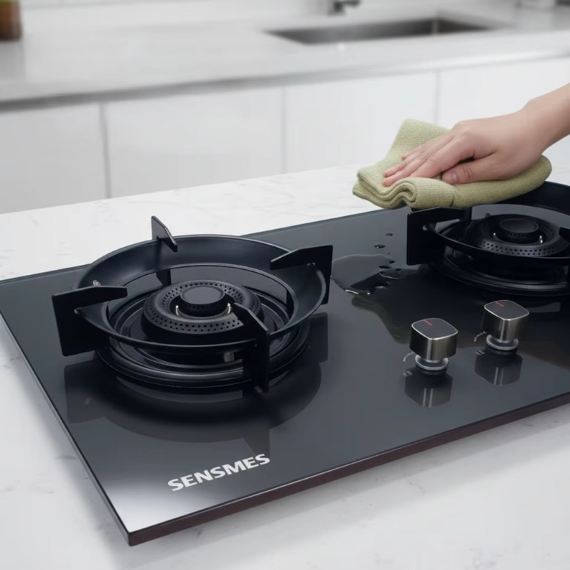 Panel Kaca Tempered Hitam 2 Tu - Kitchen Appliances ulasan dan harga